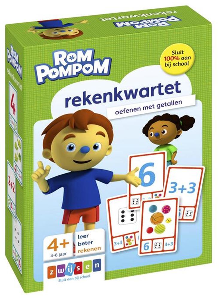 WPG UITGEVERS RUTPOMPOM Cálculo Cuarteto