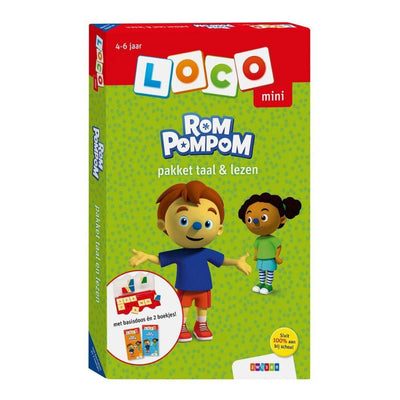 WPG UITGEVERS Mini Rompompom Package Language Leer (4-6 años)