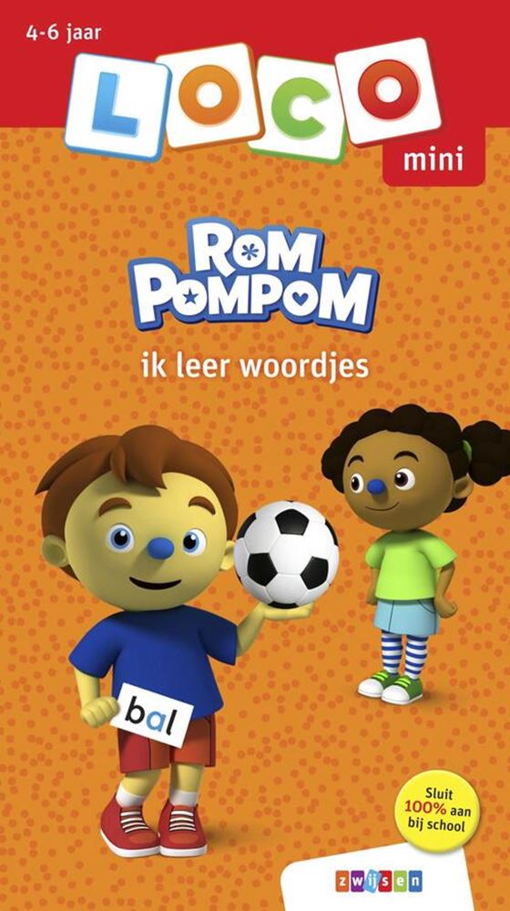 WPG Publishers Mini Rompom I Learn Words (4-6 anni)