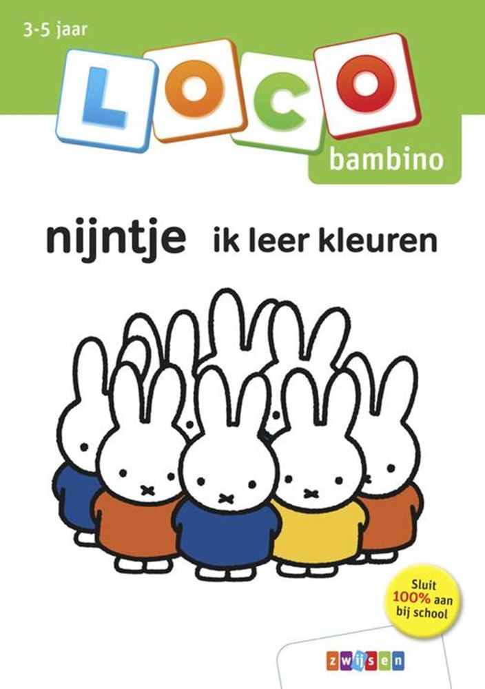 Wpg uitgevers bambino nijntje Aprendo a colores (3-5 años)