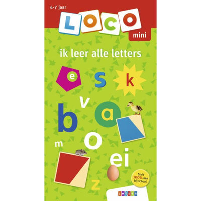 Zwijsen zwijsen mini oefenboekje ik leer alle letters