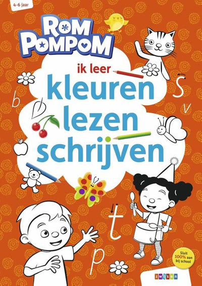 WPG Uitgevers Rompompom I learn how to read, read and write (4-6 years old)
