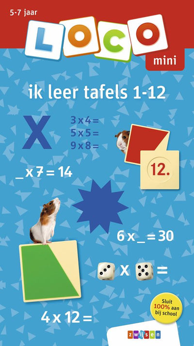 Loco Exercise Booklet Mini I learn tables 1-12