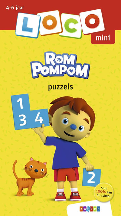 Mini loco rompompom puzzle (4-6 anni)