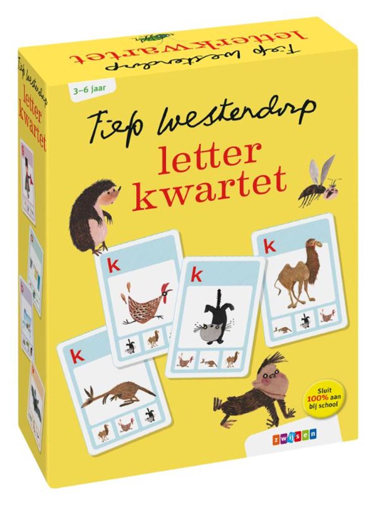 Cuarteto de letras de Fiepwestdorp. 3+