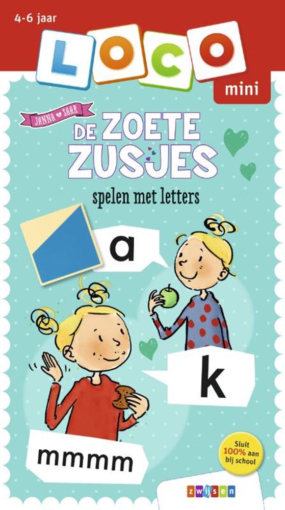 Casetta centrale con libro loco mini con cui giocano le dolci sorelle let
