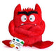 Peluche color mostro rosso (arrabbiato)