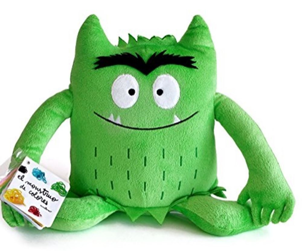 Peluche color verde mostro (calmo)
