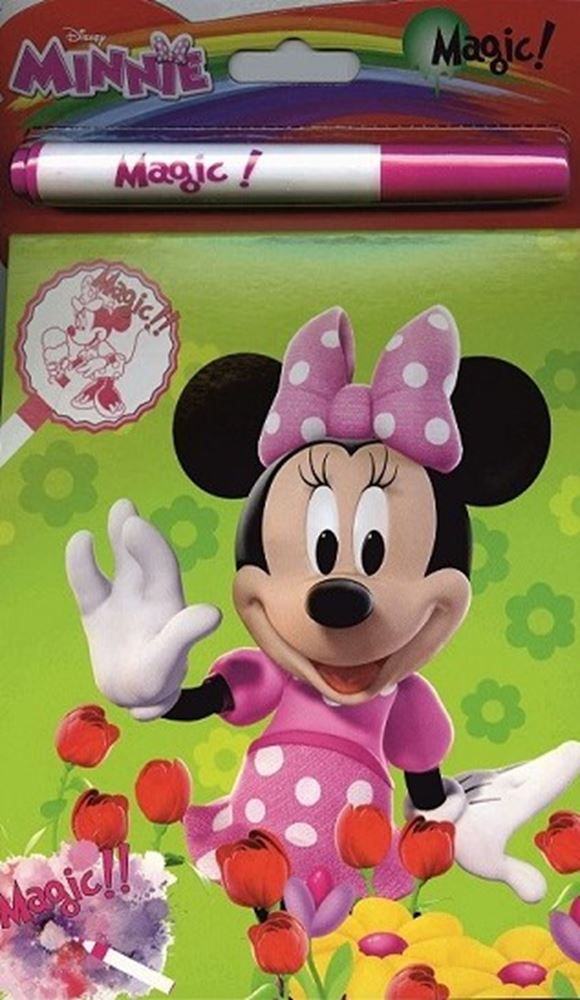 Walt Disney Magic Ink Colorbook Minnie Mouse