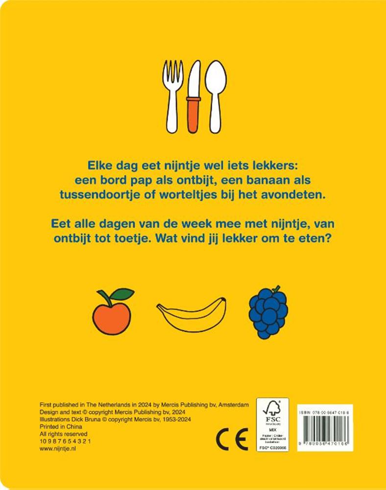 Cosa mangia Miffy oggi? libretto di bordo.1+