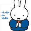 Cartonato: Miffy e papà. 1+