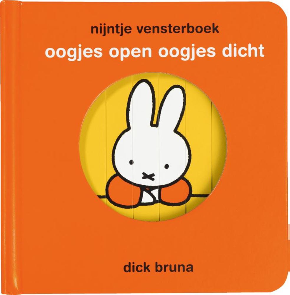 Libro sulla finestra di Miffy, occhi aperti, occhi aperti