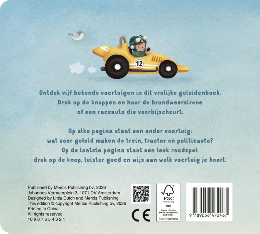 Il mio libro sonoro - veicoli 1+