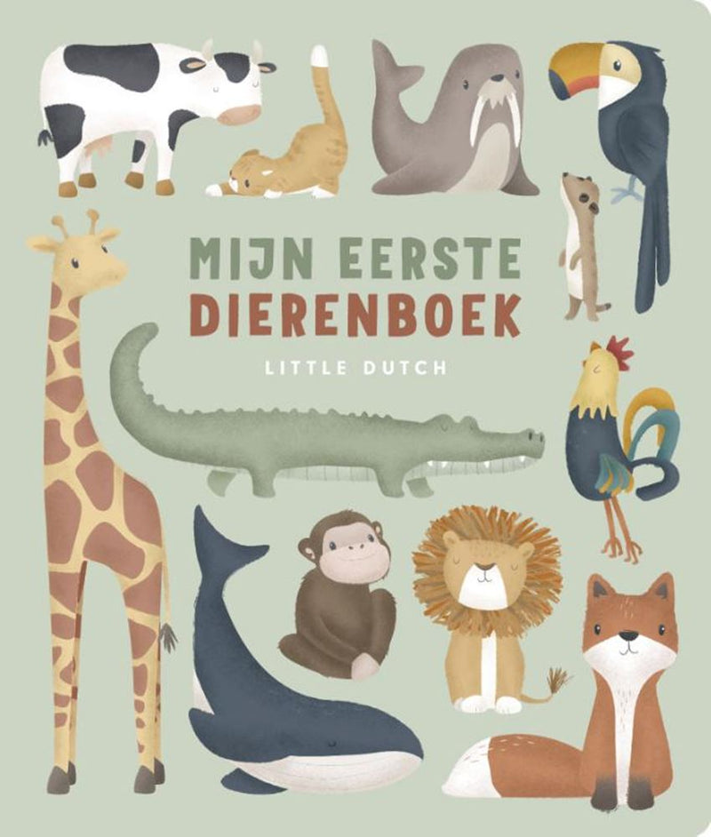 Piccolo dierenboek kartonboekje olandese. 1+