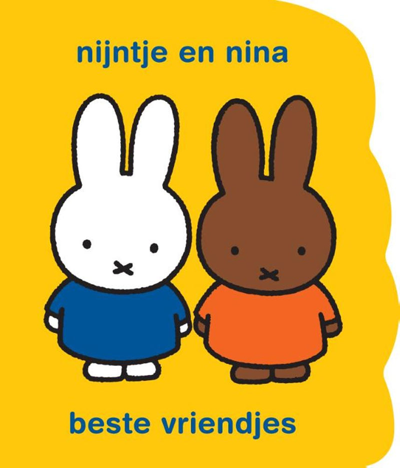 Miffy e Nina sono le migliori amiche. cartone1+