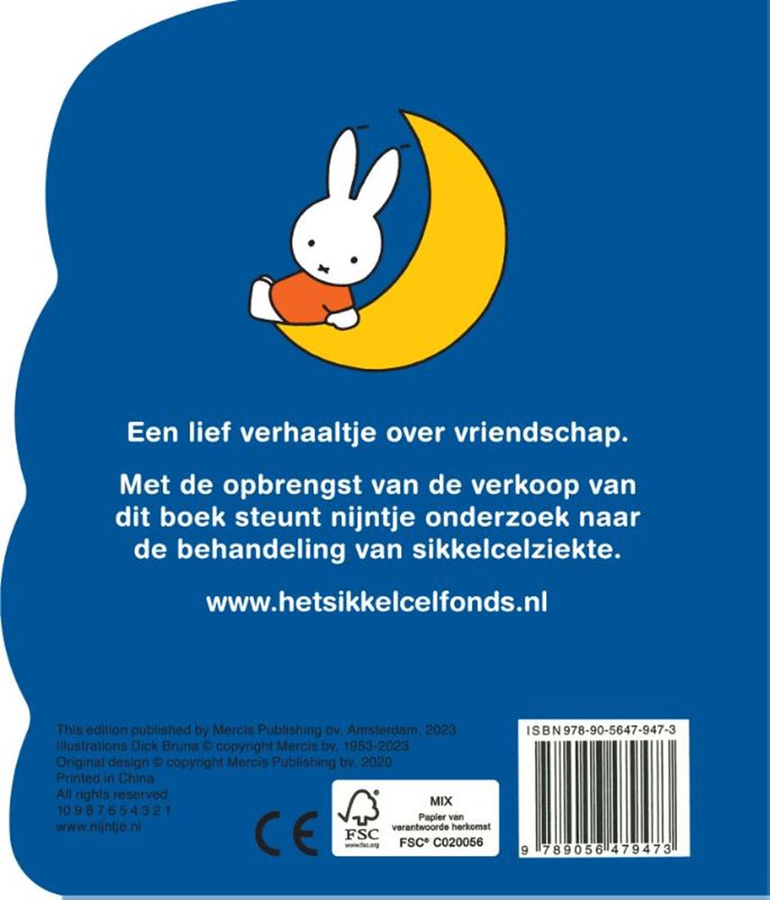 Miffy e Nina sono le migliori amiche. cartone1+