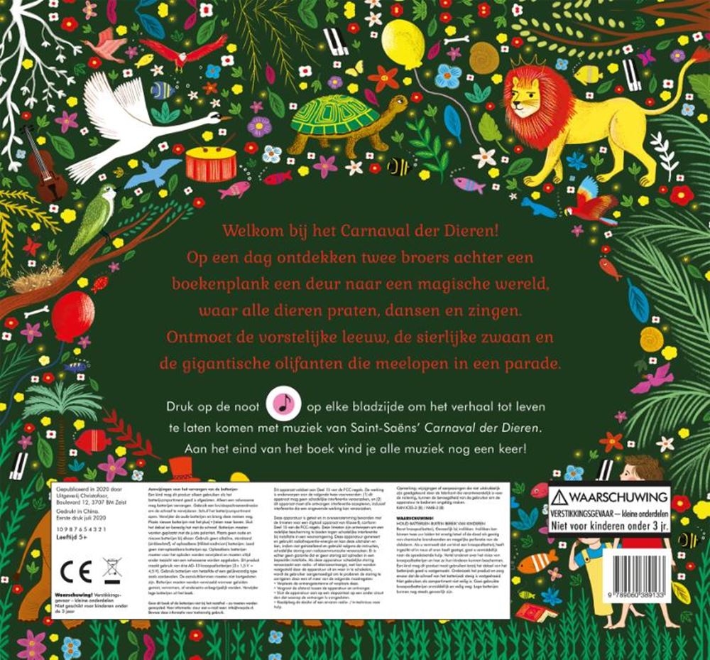La orquesta del cuento: el carnaval de los animales.