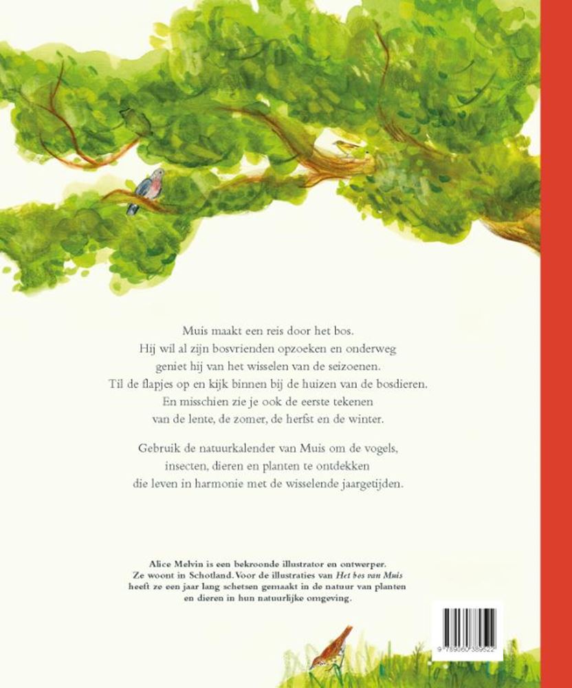 The forest of mouse. 3+ picture book top 10