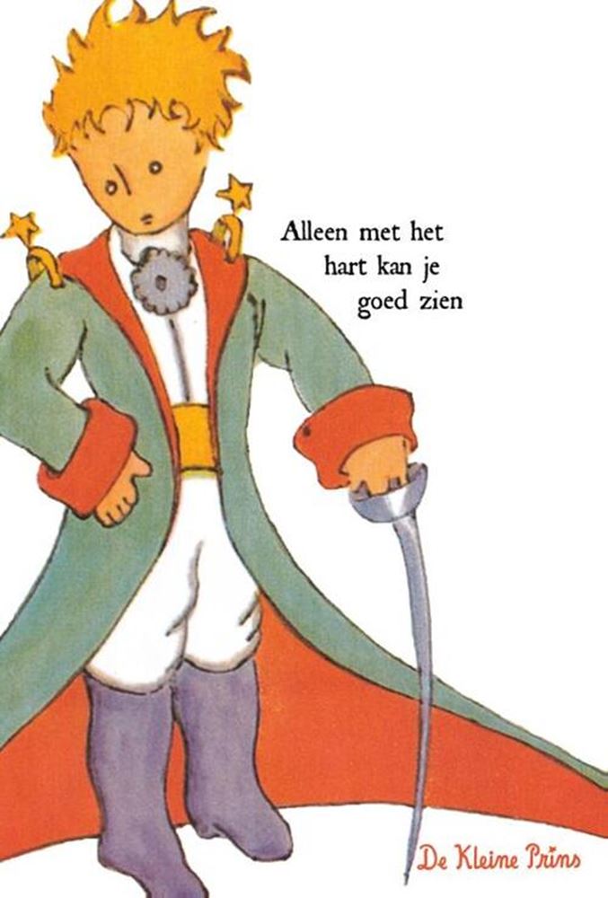 Tarjetas de felicitación sin marca del principito con sobre, juego de 10 surtidos