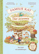 Kartonboek: vier seizoenen. familie kat.