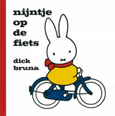 Central book house Miffy on a bicycle
