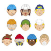 Maskers maken - bouwvakkers