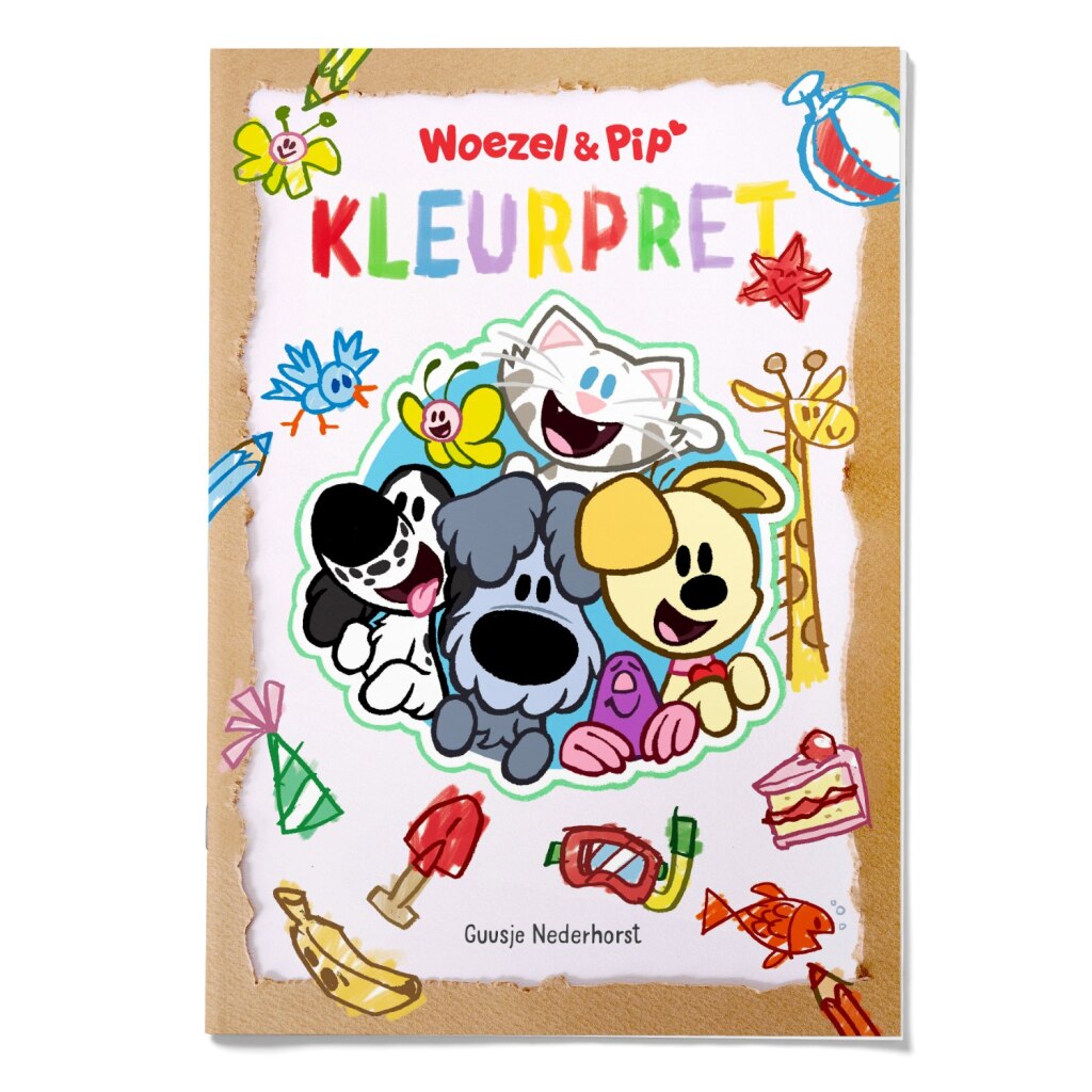 Woezel y Pip y Pip Color Book Color Fun