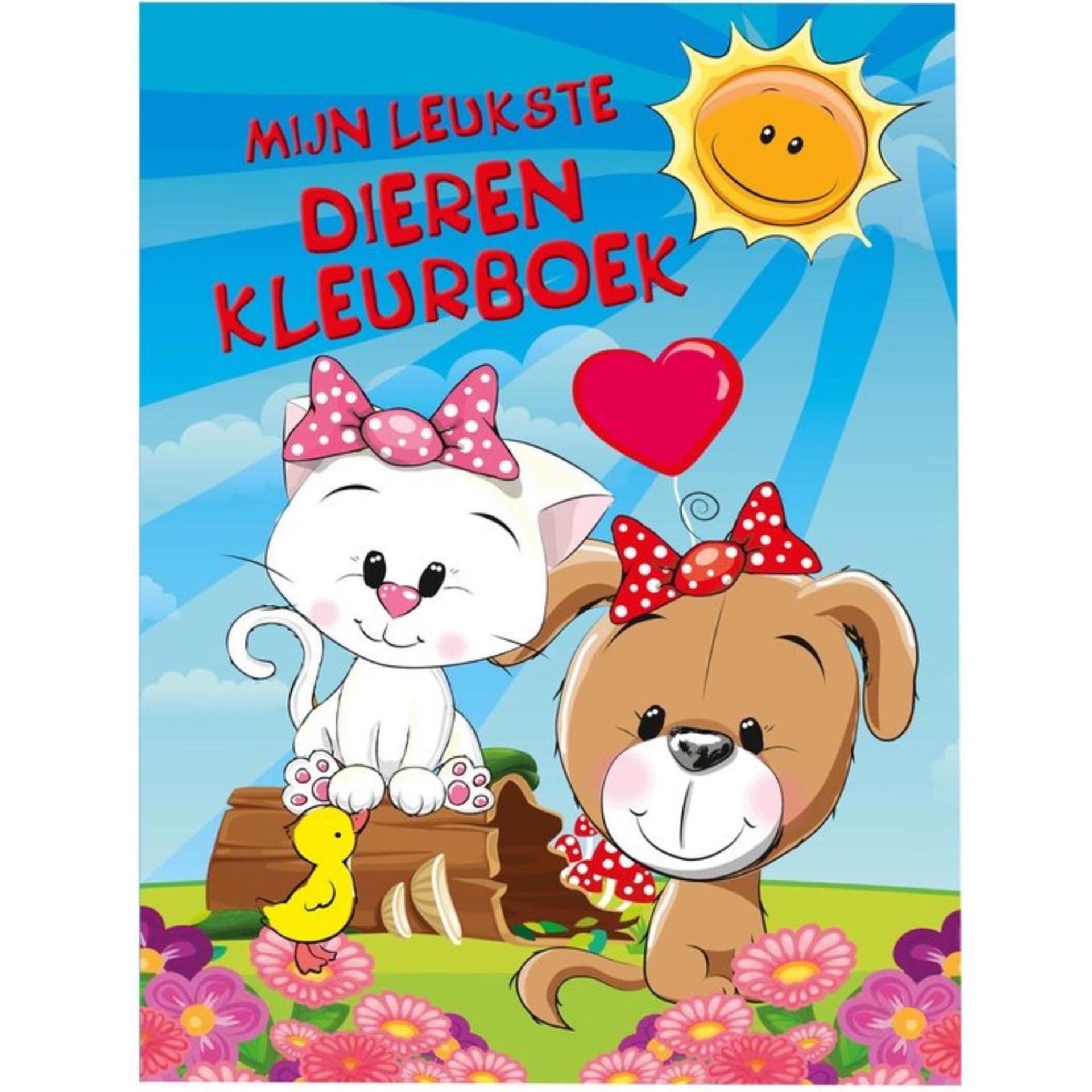 Mijn leukste dieren kleurboek 48 pagina's