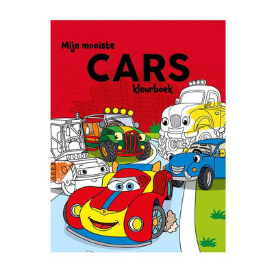 Mondikaart libro da colorare le mie più belle auto a4