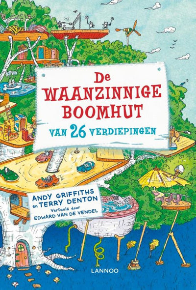 Centraal boekhuis de waanzinnige boomhut van 26 verdiepingen