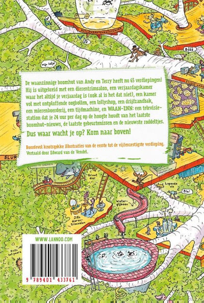 Centraal boekhuis de waanzinnige boomhut van 65 verdiepingen