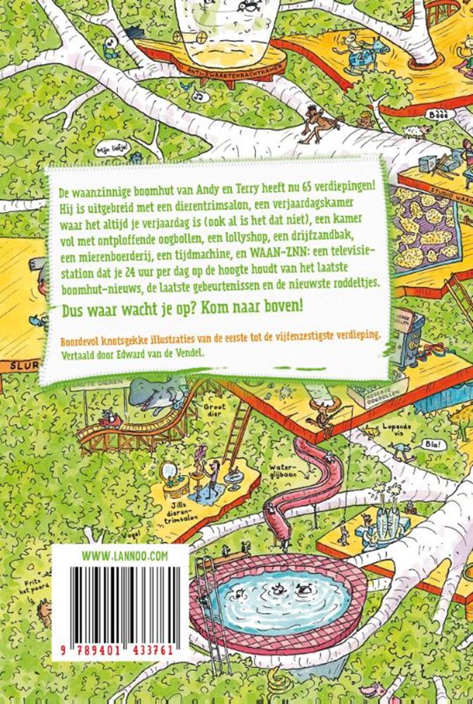 Centraal boekhuis de waanzinnige boomhut van 65 verdiepingen