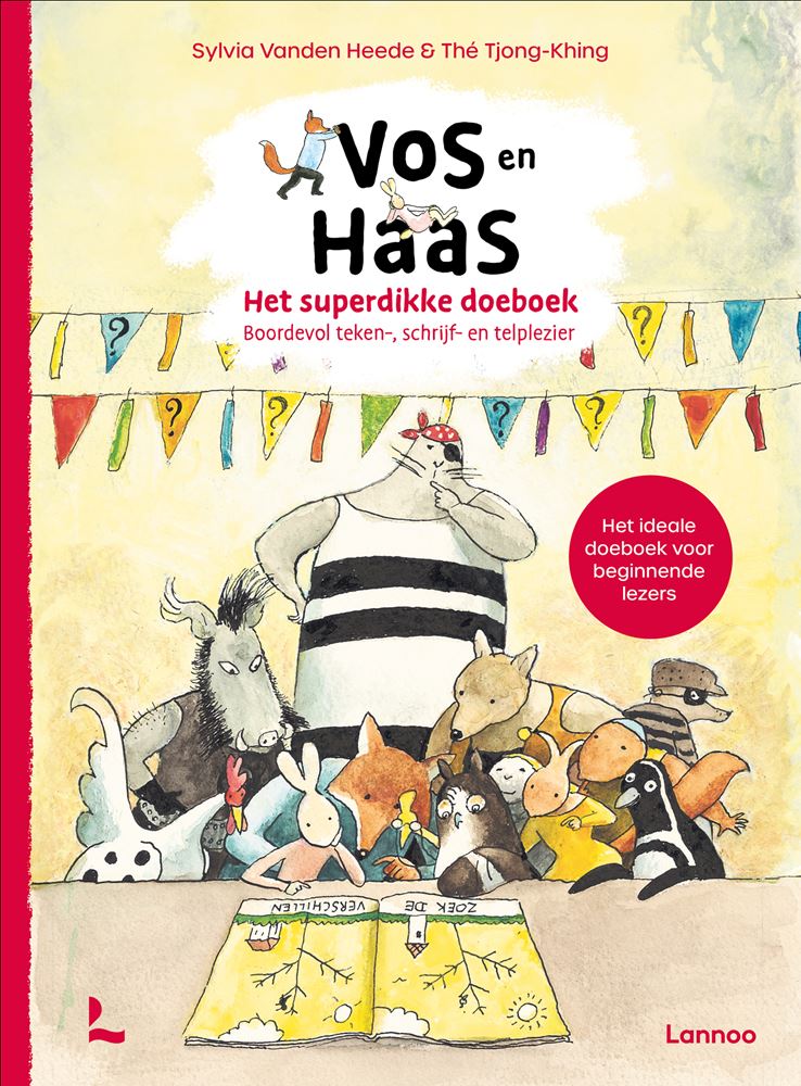 Vos en haas - il superdikke doeboek 6+