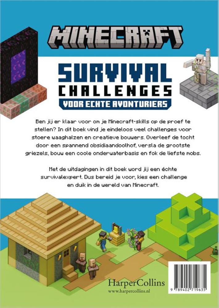 Desafíos de supervivencia de Minecraft 7+