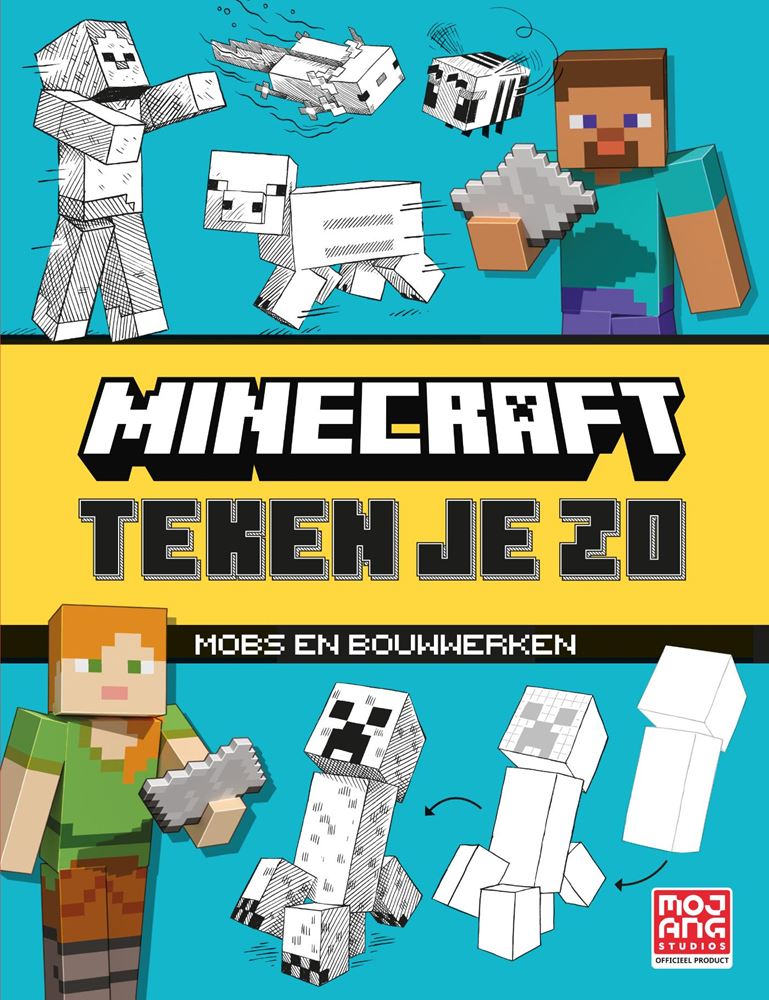 Cómo dibujar Minecraft 7+