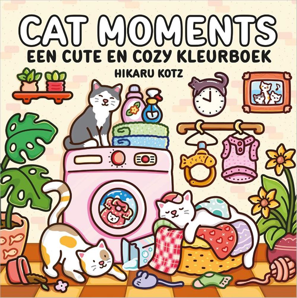 Momenti di gatto: un libro da colorare carino e accogliente
