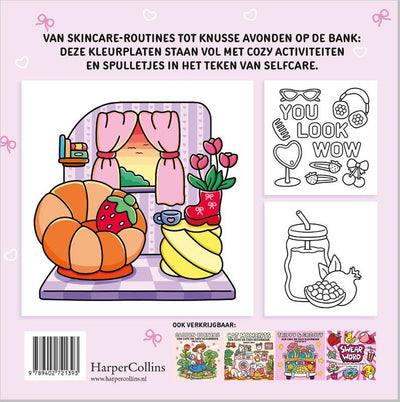 Amore per se stessi: un libro da colorare carino e accogliente