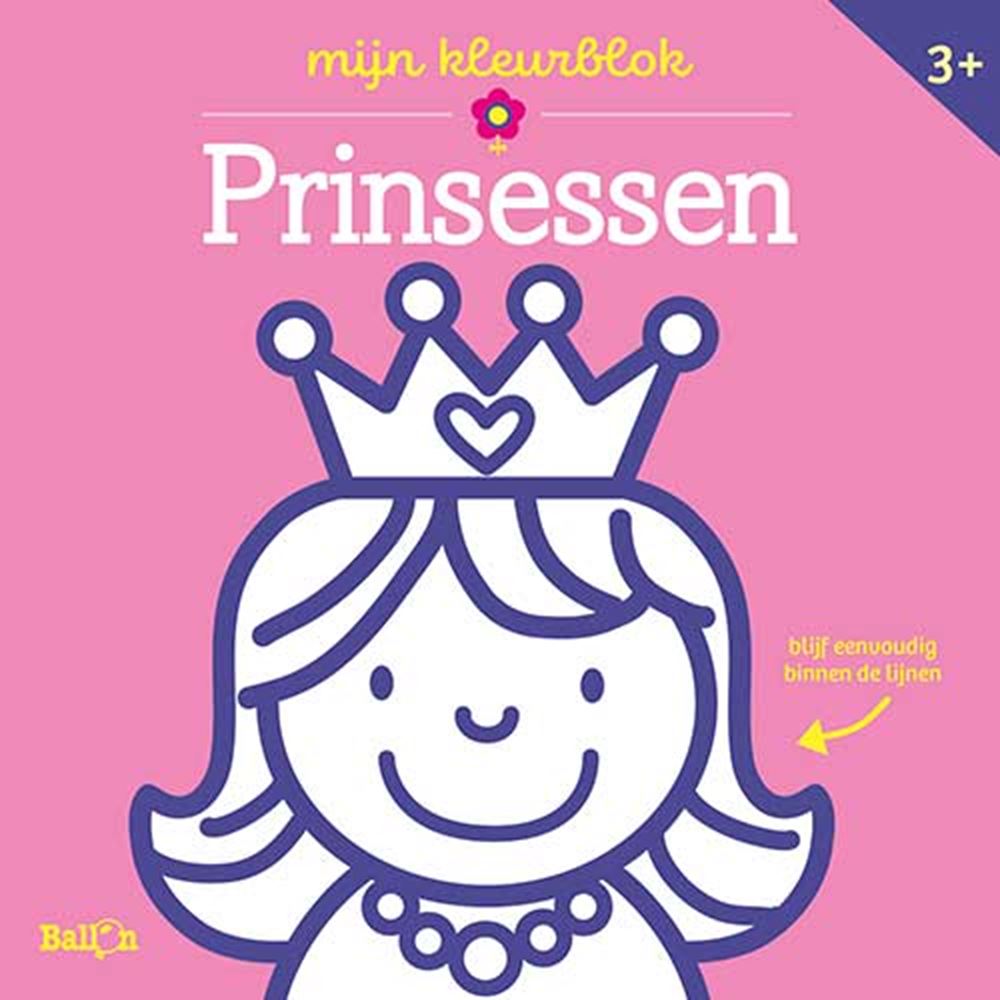 Book Color Block Principesses Dikke Lines
