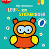 Mi primer libro para colorear y pegatinas.