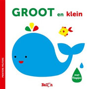 Standaard uitgeverij pientere peuters kartonboek - groot en klein - afbeelding 1