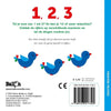 Libro cartonato per bambini brillanti dell'editore standard - 1, 2, 3