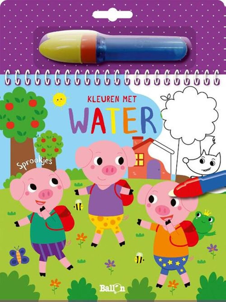 Colorazione standard della casa editrice con acqua - fiabe