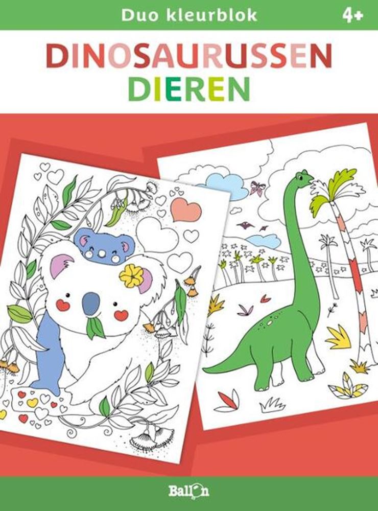 Blocchi colorati duo editore standard: dinosauri e animali