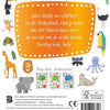 Adesivi in lamina glitterata standard dell'editore - animali selvatici