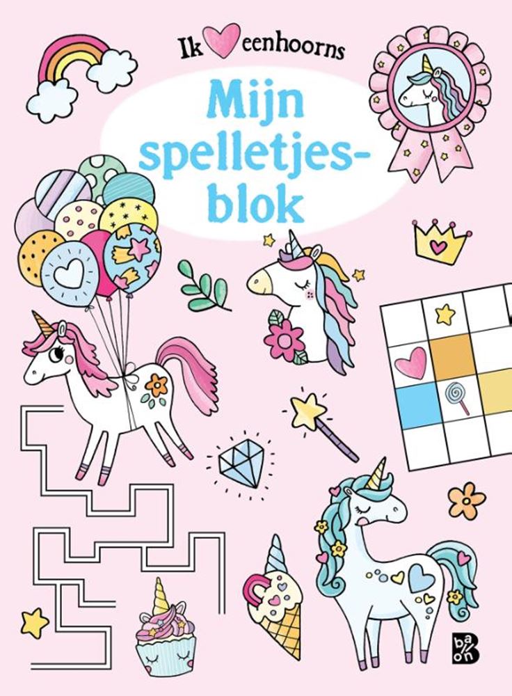 Blocco di gioco standard degli unicorni dell'editore