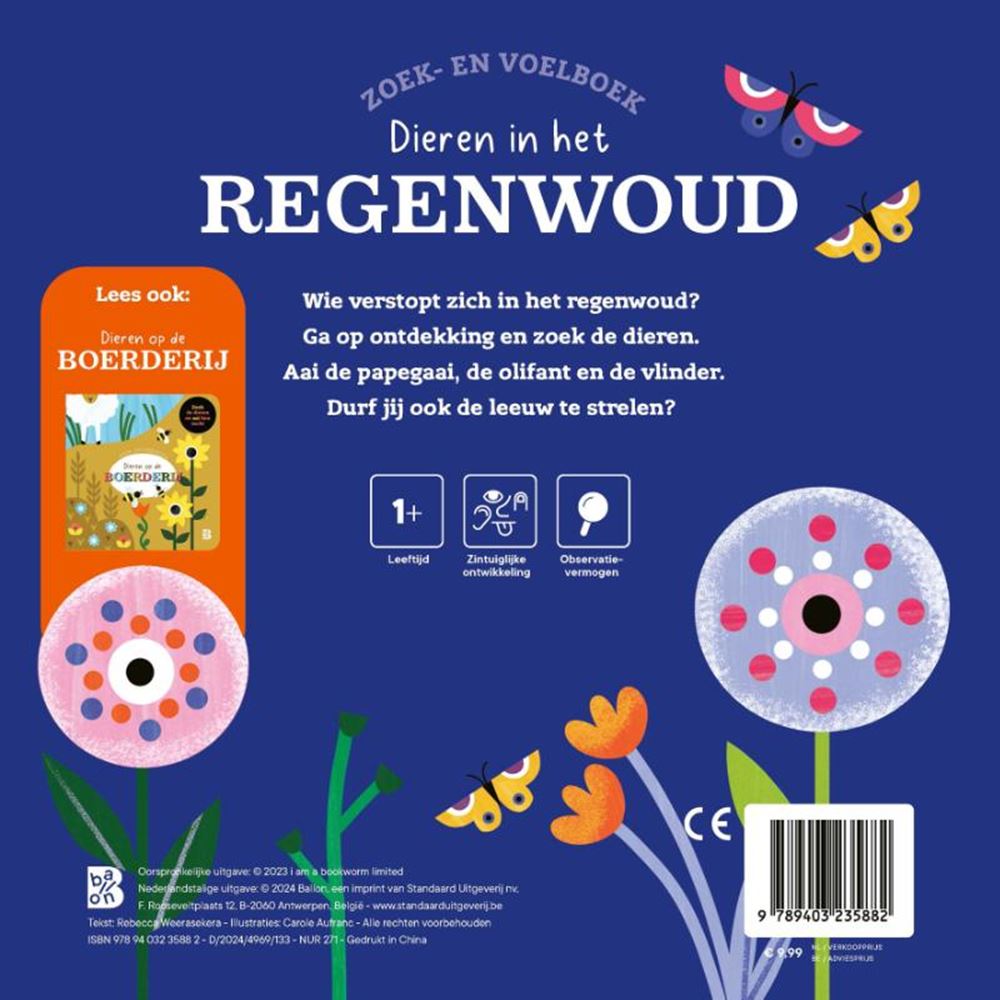 Libro Ricerca e sentimento Animali di libri nella foresta pluviale
