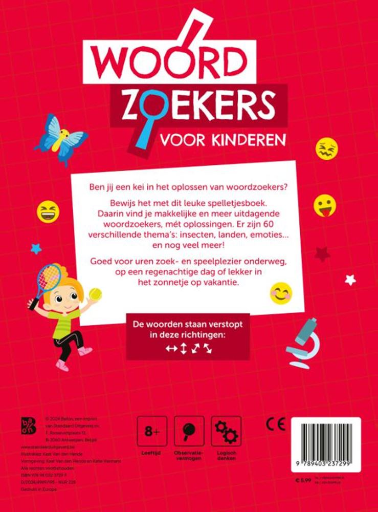 Balloon woordzoekers 8+