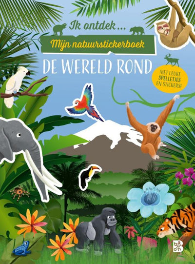 Editore standard il mio libro di adesivi sulla natura - in tutto il mondo
