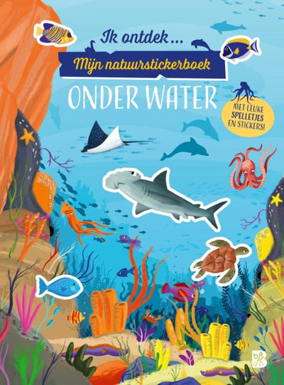 Editore standard il mio libro di adesivi sulla natura - sott'acqua