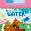 Kleuren met water paarden en pony's 3+